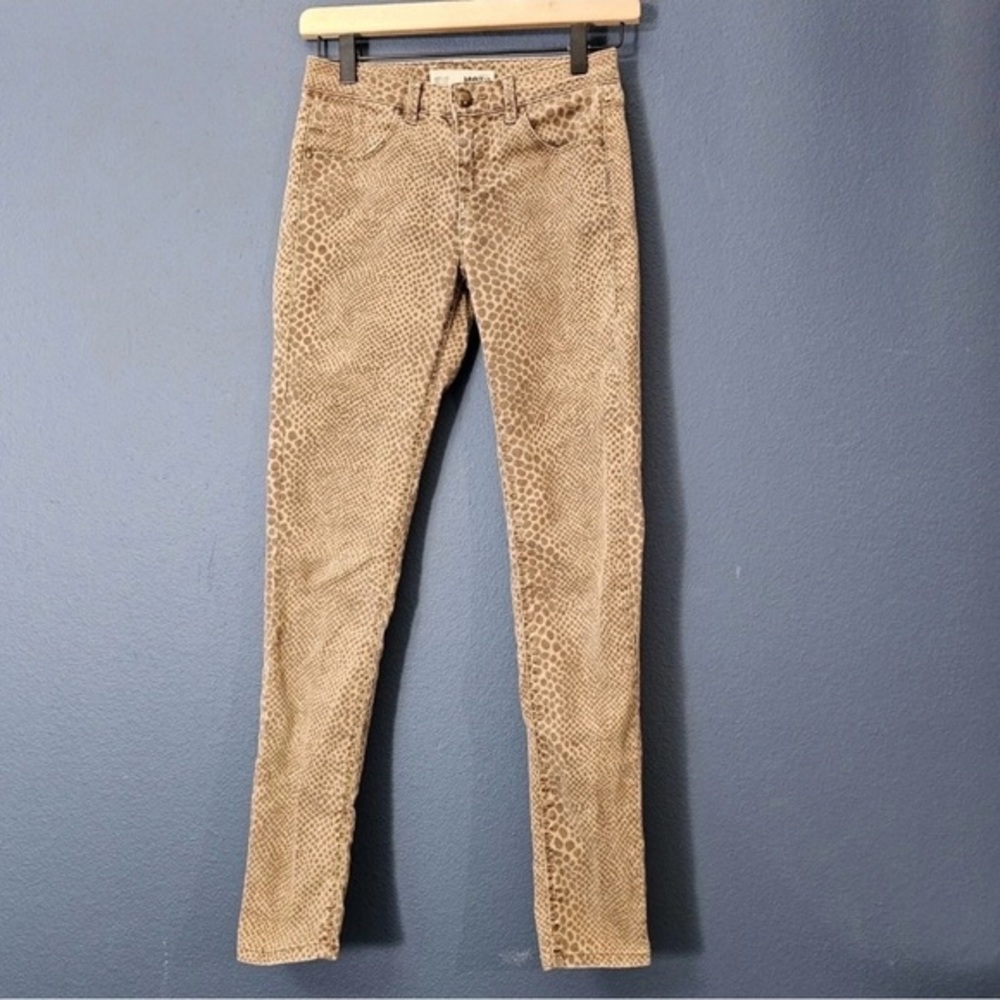 Topshop‎ - Moto Animal Print Jeans